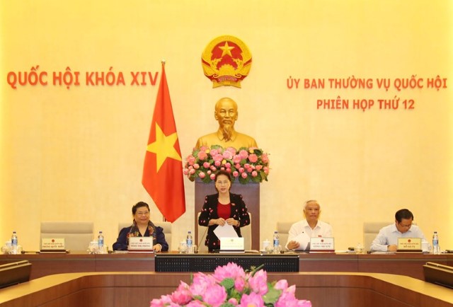 Khai mạc Phiên họp thứ 12 của Ủy ban thường vụ Quốc hội Khóa XIV